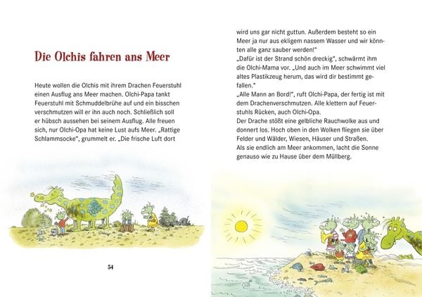 Produktbild: Die Olchis finden einen Schatz und andere krötige Abenteuer