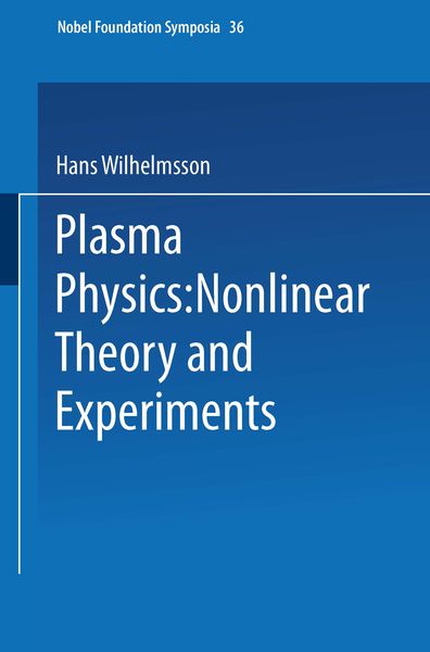 Produktbild: Plasma Physics