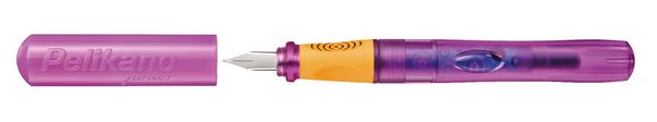 Produktbild: Pelikan F&uuml;ller Pelikano Junior Feder A f&uuml;r Anf&auml;nger Lila, Linksh&auml;nder