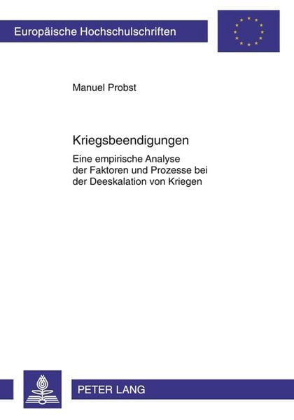 Produktbild: Kriegsbeendigungen