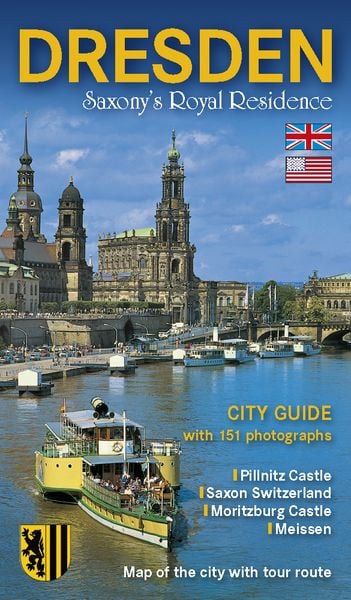 Produktbild: Stadtf&uuml;hrer Dresden - die S&auml;chsische Residenz - englische Ausgabe