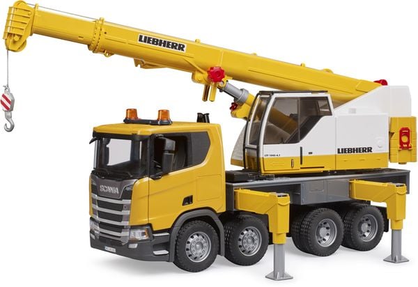 Produktbild: bruder 03571 Scania Super 560R Liebherr Kran-LKW mit L+S Modul