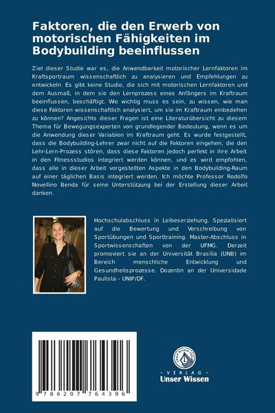 Produktbild: Faktoren, die den Erwerb von motorischen F&auml;higkeiten im Bodybuilding beeinflussen