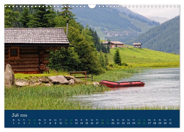 Produktbild: Bergwelt Hohe Tauern - Wandergenuss in alpiner Landschaft (Wandkalender 2026 DIN A3 quer), CALVENDO Monatskalender