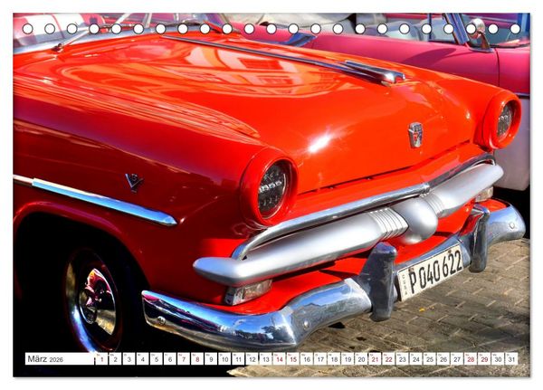 Produktbild: Crestline - Schmuckst&uuml;ck auf R&auml;dern von Ford (Tischkalender 2026 DIN A5 quer), CALVENDO Monatskalender