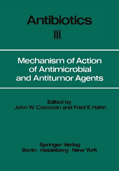 Produktbild: Mechanism of Action of Antimicrobial and Antitumor Agents