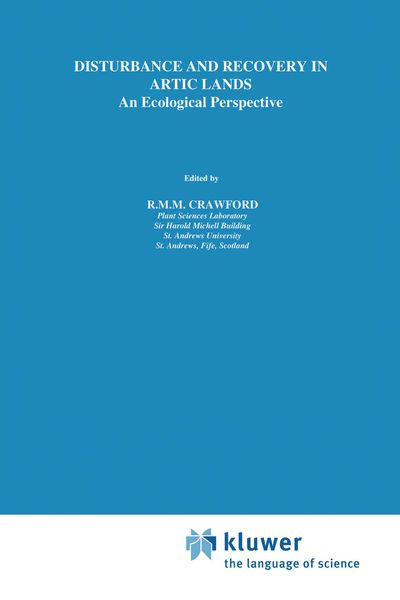 Produktbild: Disturbance and Recovery in Arctic Lands