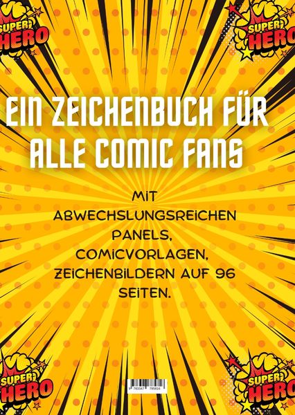 Produktbild: Comic Zeichenheft