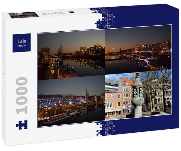Produktbild: Lais Puzzle Collage Bremen 1000 Teile