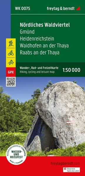 Nördliches Waldviertel - Gmünd, Wander + Radkarte 1:50.000, Sonstige von , KOMPASS freytag und berndt, 9783707919363
