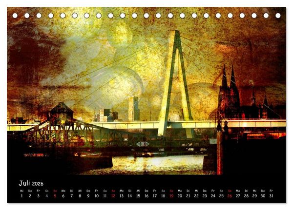 Produktbild: K&ouml;ln (Tischkalender 2026 DIN A5 quer), CALVENDO Monatskalender