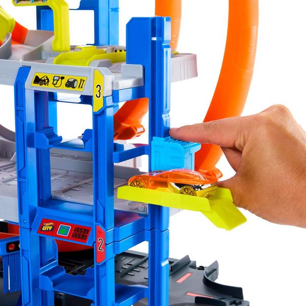 Produktbild: Hot Wheels City Mega Looping Garage