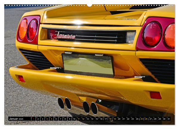 Produktbild: Der Teufel tr&auml;gt Gelb - Lamborghini Diablo (Wandkalender 2025 DIN A2 quer), CALVENDO Monatskalender