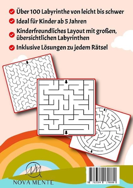 Produktbild: Labyrinthe f&uuml;r Kinder ab 5 Jahren - Band 14