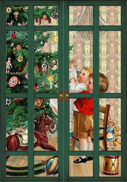 Produktbild: Mini-Adventskalender &ndash; Nostalgische Adventsfenster