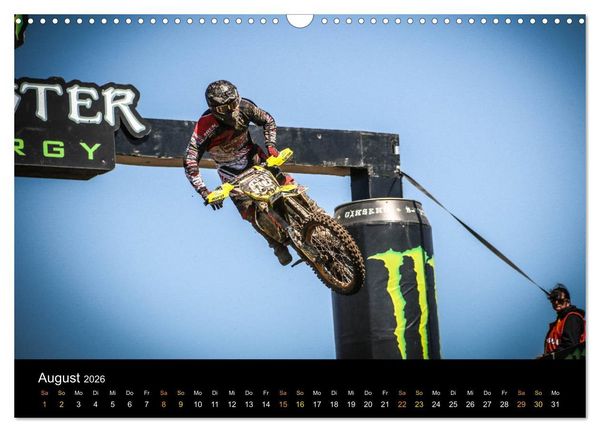 Produktbild: MX Racing 2026 (Wandkalender 2026 DIN A3 quer), CALVENDO Monatskalender