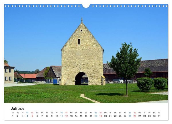Produktbild: KLOSTER PFORTA (Wandkalender 2026 DIN A3 quer), CALVENDO Monatskalender