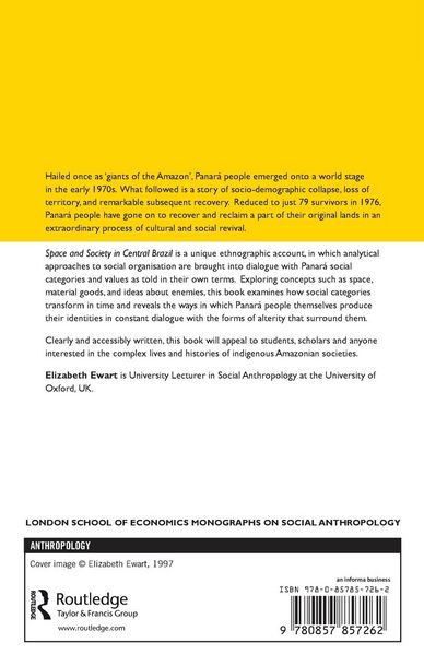 Produktbild: Space and Society in Central Brazil