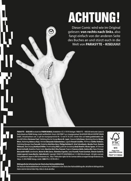 Produktbild: Parasyte - Kiseijuu
