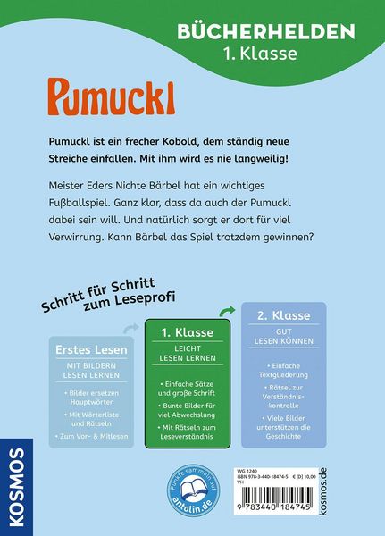 Produktbild: Pumuckl, B&uuml;cherhelden 1. Klasse, Pumuckl spielt Fu&szlig;ball