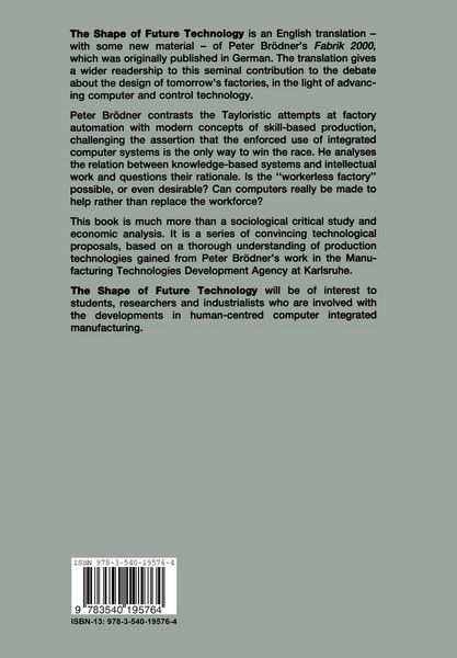 Produktbild: The Shape of Future Technology