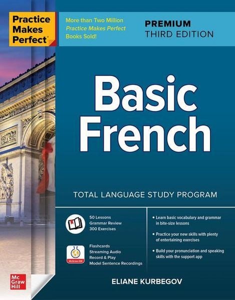 Produktbild: Practice Makes Perfect: Basic French, Premium Third Edition
