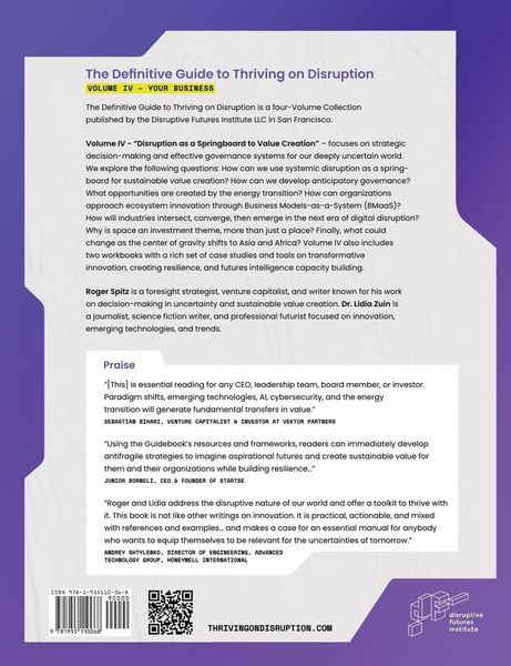 Produktbild: The Definitive Guide to Thriving on Disruption
