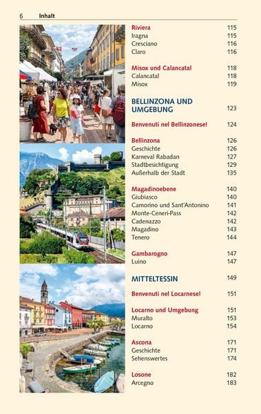 Produktbild: TRESCHER Reisef&uuml;hrer Tessin