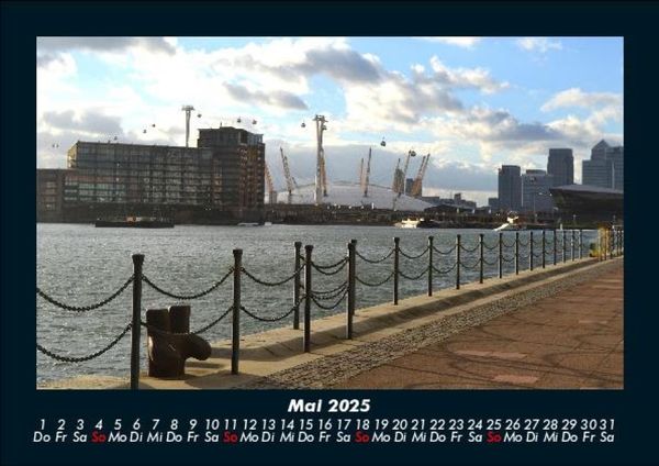 Produktbild: Londons sch&ouml;nste Seiten 2025 Fotokalender DIN A5