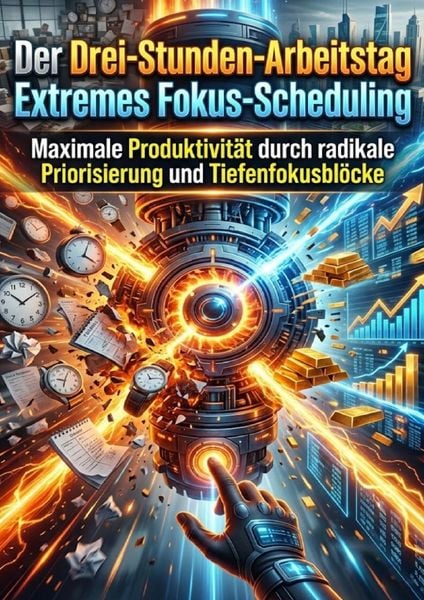 Produktbild: Der Drei-Stunden-Arbeitstag: Extremes Fokus-Scheduling