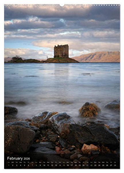 Produktbild: Beautiful Scotland / UK-Version (High Quality Premium Wall Calendar 2026 DIN A2 portrait),CALVENDO 12 Month Wall Calendar