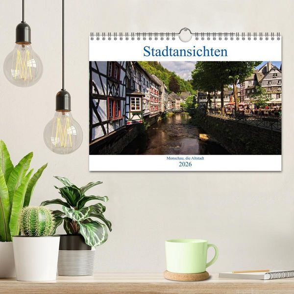 Produktbild: Stadtansichten, Monschau die Altstadt (Wandkalender 2026 DIN A4 quer), CALVENDO Monatskalender