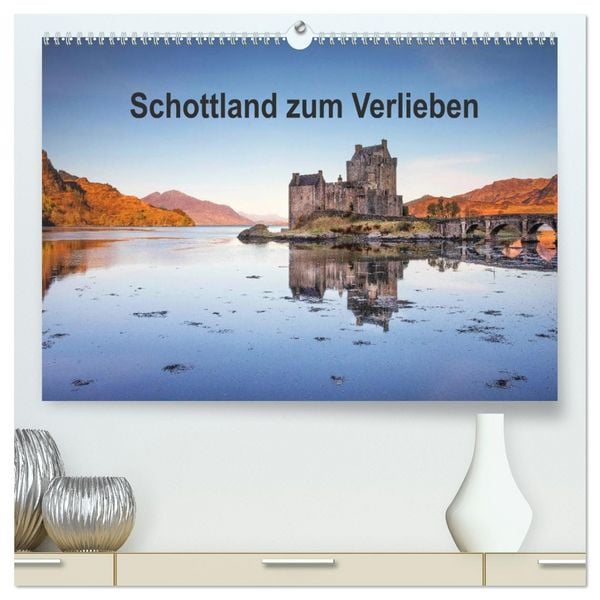 Produktbild: Schottland zum Verlieben (hochwertiger Premium Wandkalender 2026 DIN A2 quer), Kunstdruck in Hochglanz