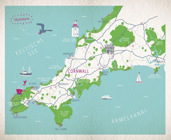 Produktbild: Gl&uuml;cksorte in Cornwall