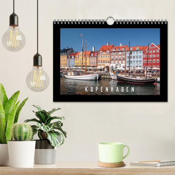 Produktbild: Kopenhagen (Wandkalender 2026 DIN A4 quer), CALVENDO Monatskalender