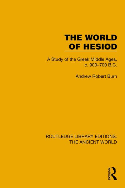 Produktbild: The World of Hesiod