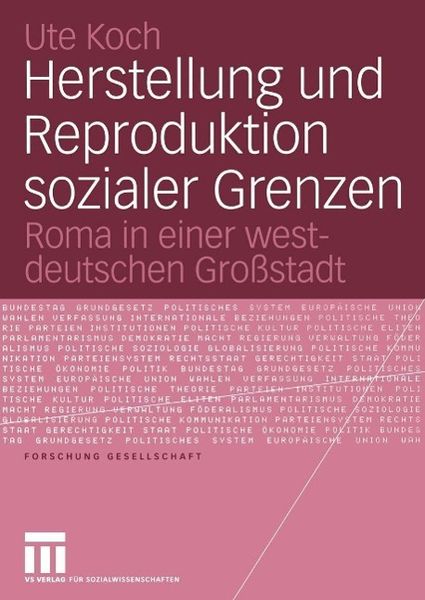 Produktbild: Herstellung und Reproduktion sozialer Grenzen