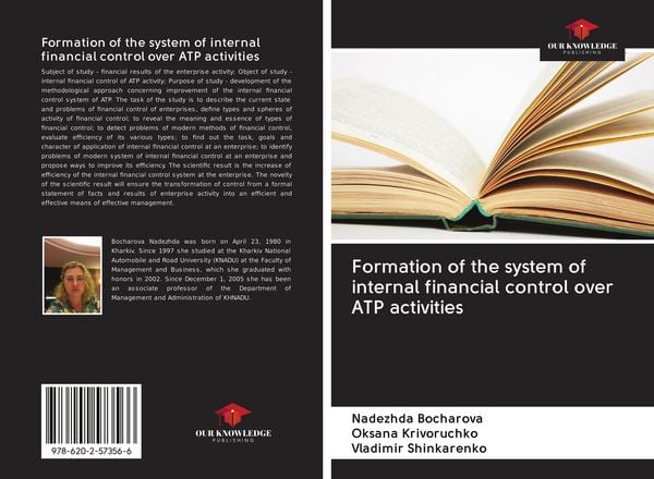 Produktbild: Formation of the system of internal financial control over ATP activities