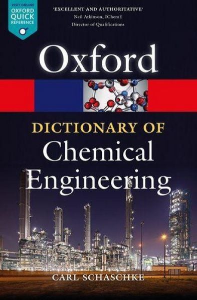 Produktbild: A Dictionary of Chemical Engineering