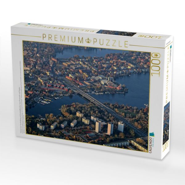 Produktbild: CALVENDO Puzzle Potsdam,der Humboldtring mit Humboldtbr&uuml;cke, neuer Feuerwehr und Theater | 1000 Teile Lege-Gr&ouml;&szlig;e 64x48cm Foto-Puzzle f&uuml;r gl&uuml;ckliche Stunden