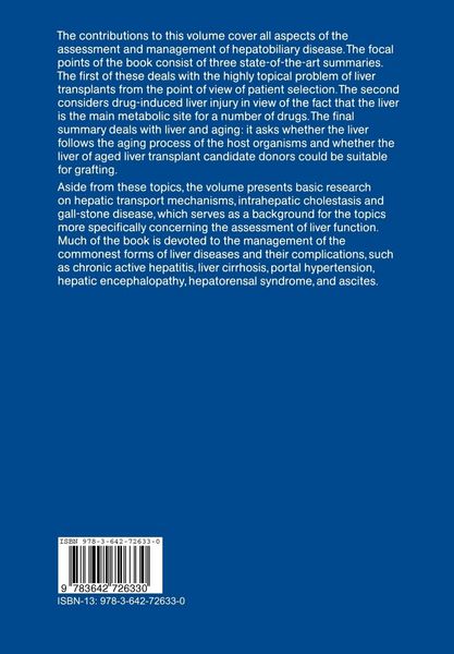 Produktbild: Assessment and Management of Hepatobiliary Disease
