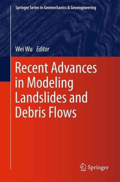 Produktbild: Recent Advances in Modeling Landslides and Debris Flows