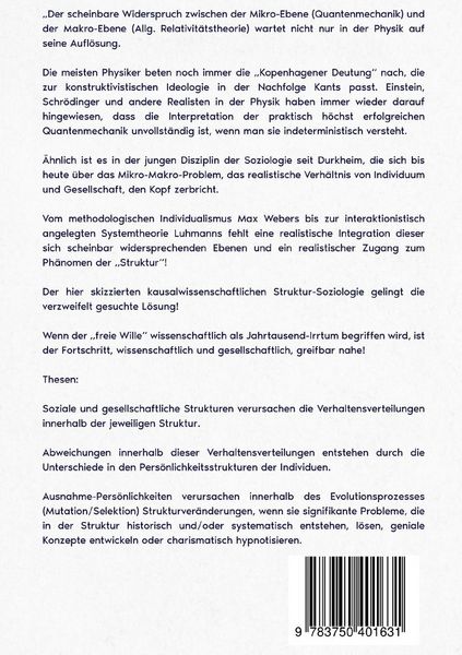 Produktbild: Der freie Wille und die Feinde der Freiheit
