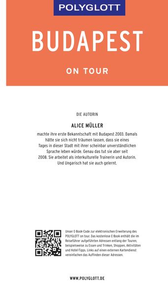 Produktbild: POLYGLOTT on tour Reisef&uuml;hrer Budapest