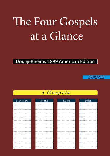Produktbild: The Four Gospels at a Glance