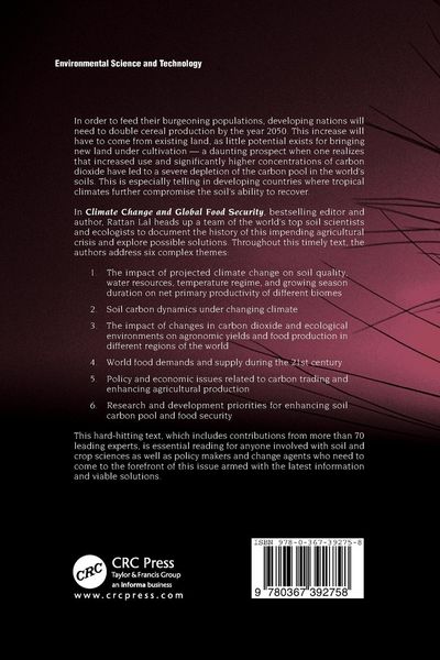 Produktbild: Climate Change and Global Food Security