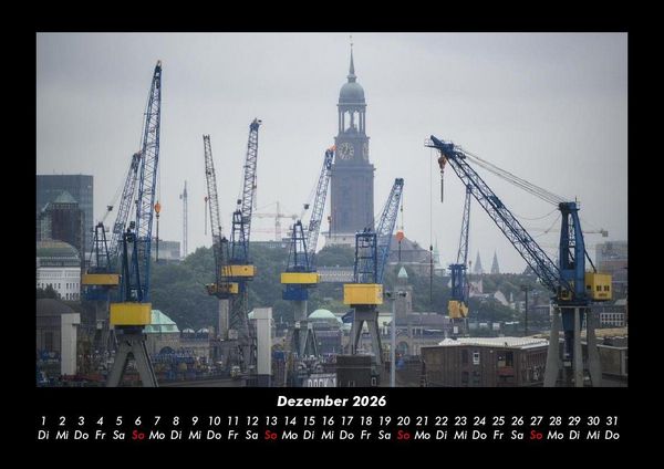 Produktbild: Hamburgs Sch&ouml;nheit 2026 Fotokalender DIN A3