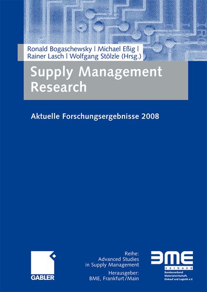 Produktbild: Supply Management Research