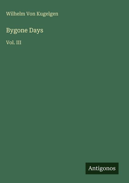 Produktbild: Bygone Days