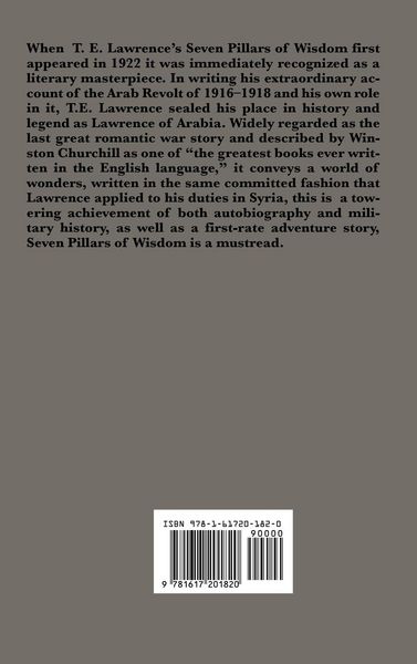 Produktbild: Seven Pillars of Wisdom A Triumph - The Epic Memoir of Lawrence of Arabia and the Arab Revolt